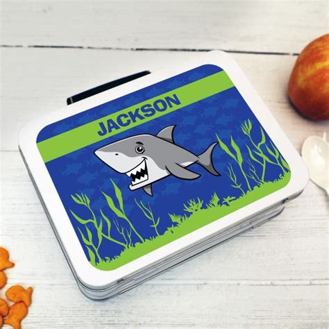 buy metal shark lunch box|shark lunchbox.